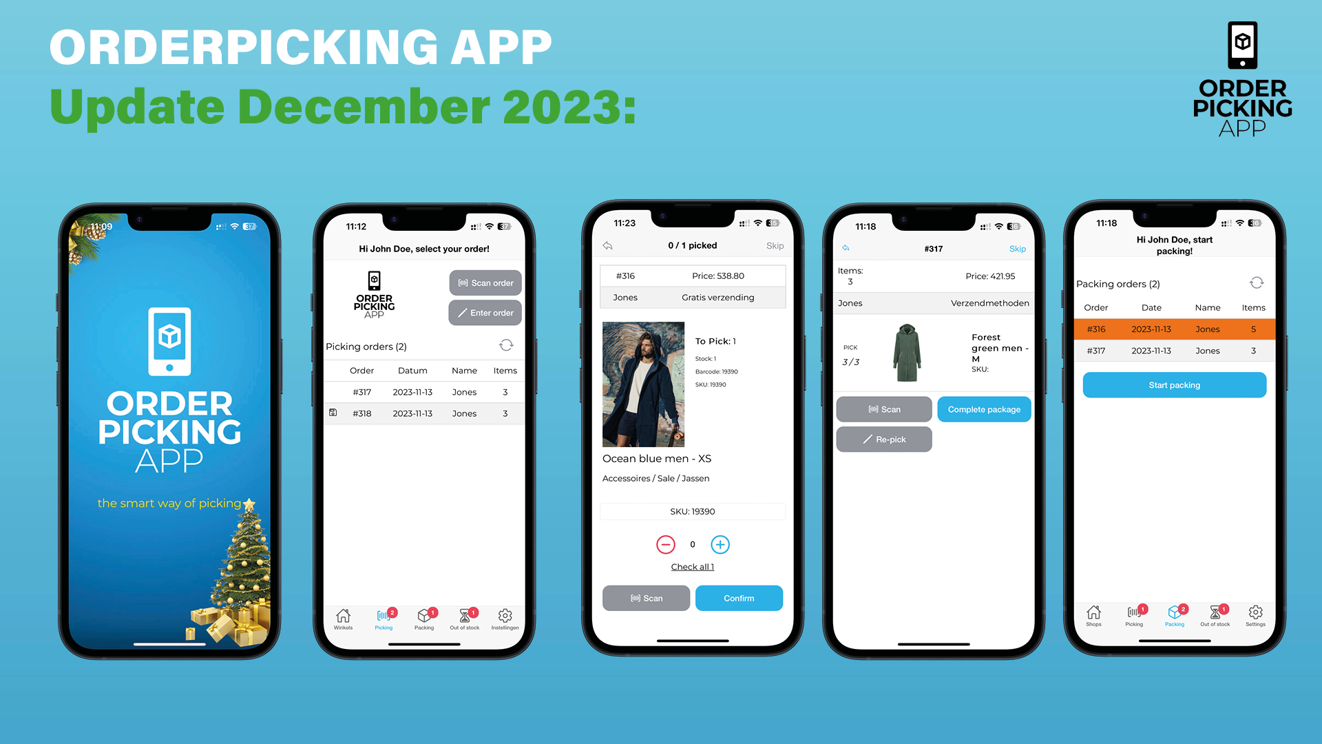 December ’23 App update: Get ready for the holiday season