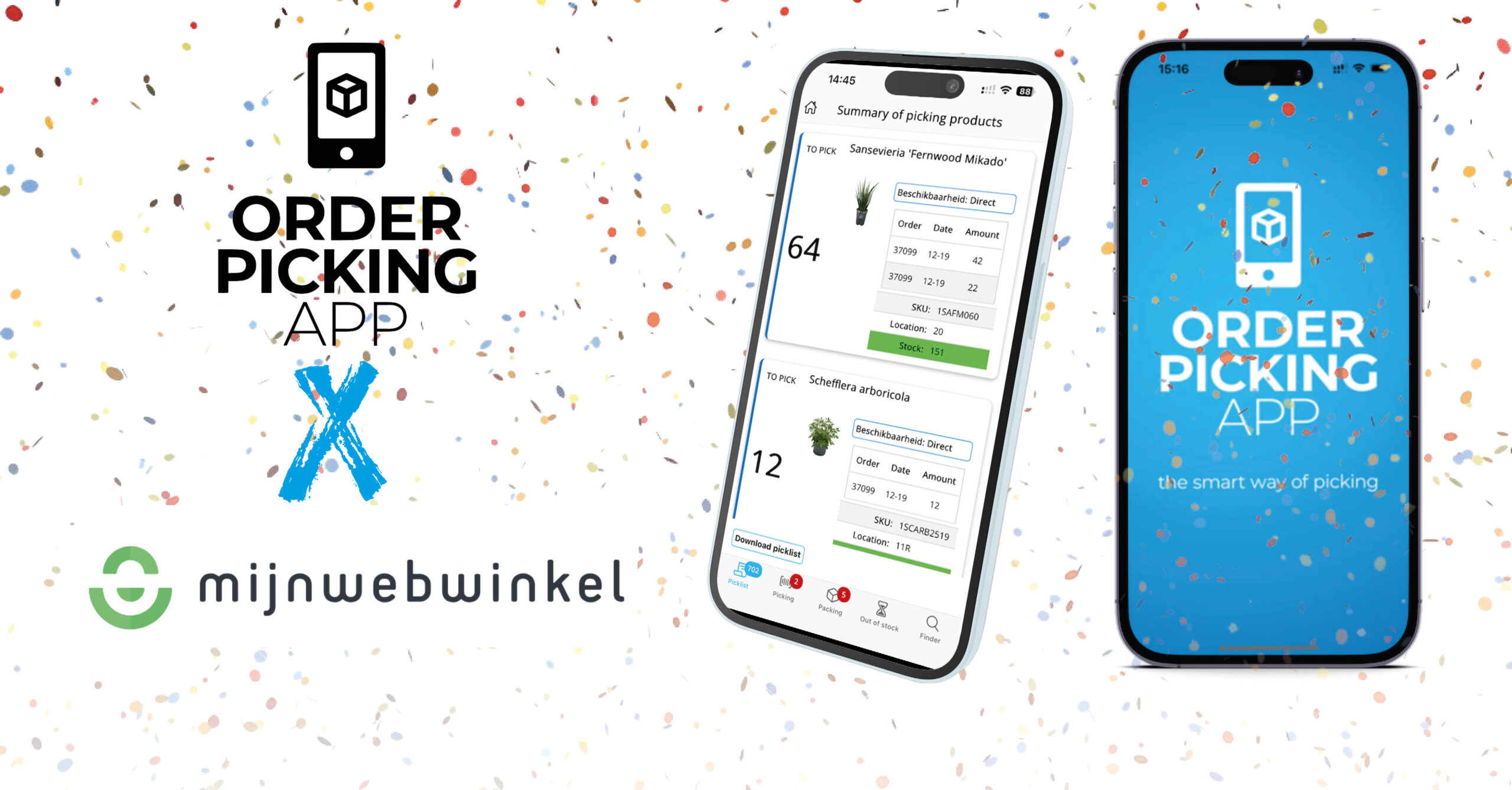 Orderpicking App now connects with Mijnwebwinkel 🇳🇱